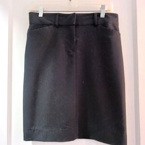 Black pencil skirt